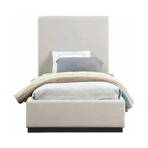 Alfonso Single Bed Beige 90x200cm