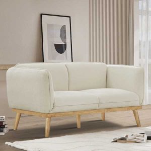 Lolita 2 Seater Sofa Beige