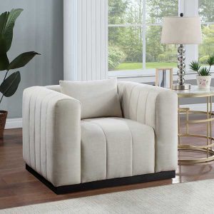 Lutecia 1 Seater Sofa Beige