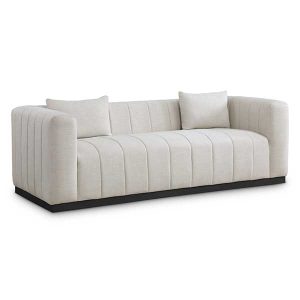 Lutecia 3 Seater Sofa Beige