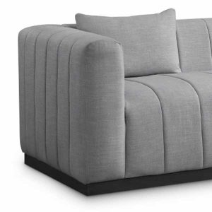 Lutecia 3 Seater Sofa Grey