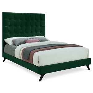 kinz-size-bed-green-velvet-tuffed-uae-main-online-winstar